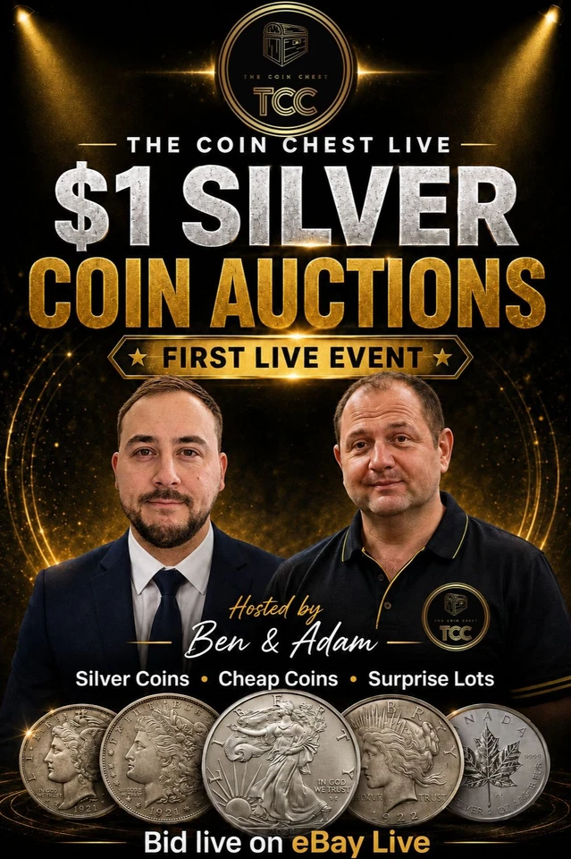 The Coin Chest Live #1 - $1 Silver Starts & Cheap Coin Madness