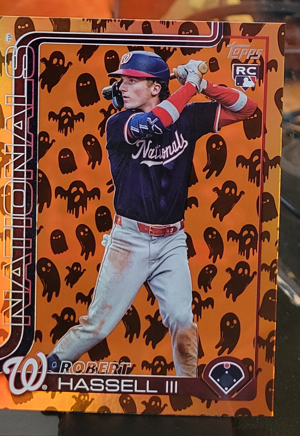 2025 Topps Update Series Robert Hassell III RC GHOST FOIL SP US109