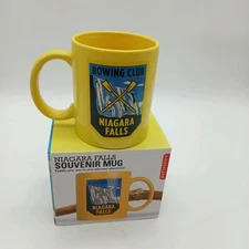 Niagara Falls Rowing Club Coffee Cup Mug Souvenir Gift by kikkerland