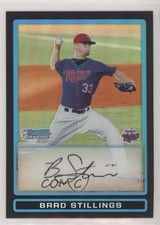 2009 Bowman Draft Prospects Chrome Refractor Brad Stillings #BDPP60 6h5