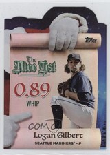 2025 Topps Holiday Making the Nice List Logan Gilbert #MNL-17 2y0