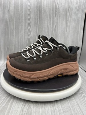 Hoka One One Tor Summit Mens Sz 11.5 Cast Iron Walnut Brown Hiking Shoes 1147952