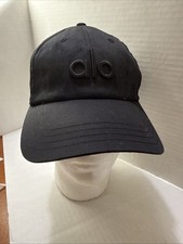 Alo Yoga Off Duty Black Cap Hat StrapBack Logo EUC Free Shipping