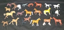 Lot Of Plastic Horse Figures Mixed Brands And Breeds