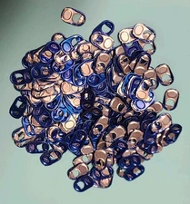 200 Blue Michelob Can Tabs - Clipped and Cleaned - 1235