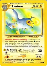 Pokémon TCG Lanturn Neo Revelation 32/64 Regular Unlimited Uncommon LP