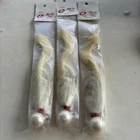 3 Felmlee 3oz White Bucky Tail Bucktail Jigs With White Curly Tail JCT11W
