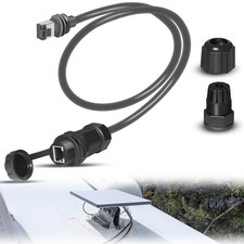 2Ft Ethernet Adapter For Starlink Gen 3 Dish and Router Standard to RJ45 Coupler