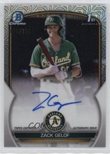 2023 Bowman Chrome Prospect HTA Choice Mojo Refractor 16/150 Zack Gelof Auto 4k8