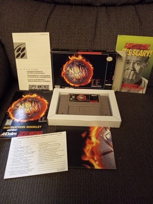 NBA Jam TE Tournament Edition SNES Super Nintendo, 1995 CIB Very Good Condition