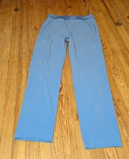 Figs Axim Cargo Scrub Pants Mens Size L Ceil Blue 31.5" Inseam Medical 