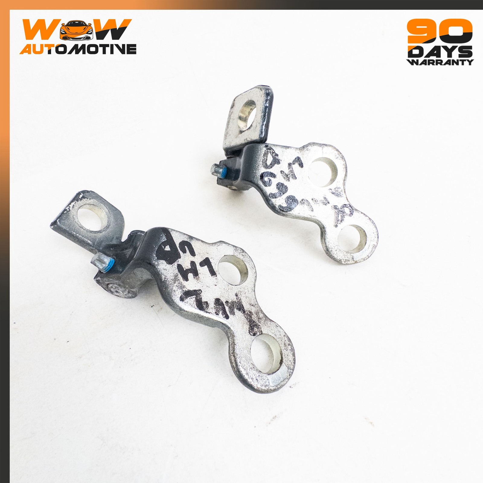 05-24 ASTON MARTIN V8 VANTAGE DB9 DBS FRONT LEFT UPPER LOWER DOOR HINGE OEM