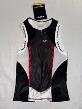 Louis Garneau Elite LAZ TEK Carbon Mesh Cycling Jersey Mens Medium NWT!