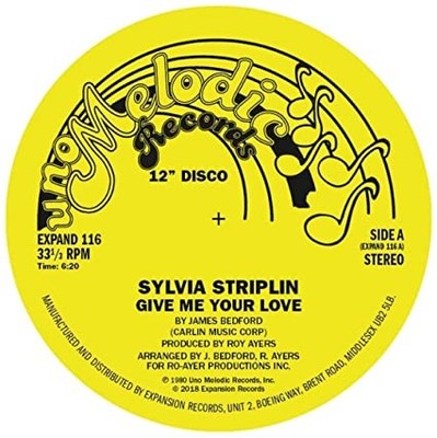 Sylvia Striplin - Give Me Your Love / You Can't Turn Me Away - New Vinyl - D4z