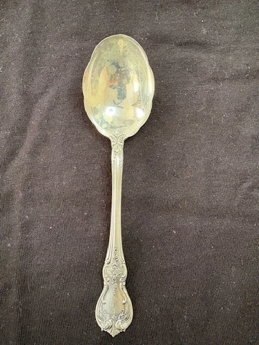 Towle Old Master Sterling Silver Sugar Spoon 6" Scalloped Bowl No Monogram