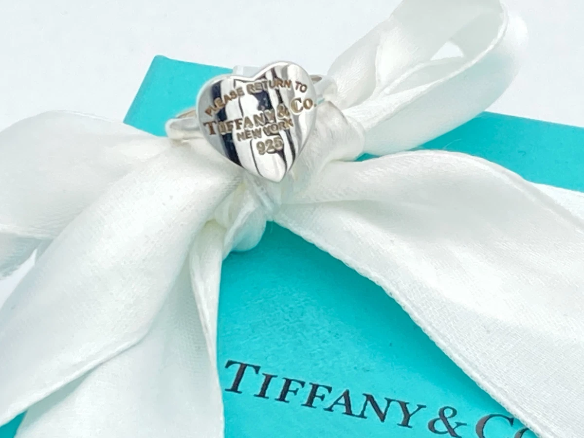 Tiffany & Co. Heart Ring Fine Rings without Stone for sale | eBay