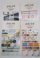 Planner Sticker Book 4 Packs 6 Sheets Each