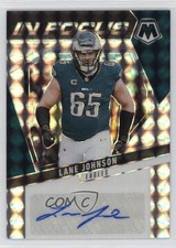 2025 Panini Mosaic In Focus Signatures Lane Johnson #IFS-LJN Auto 13ib
