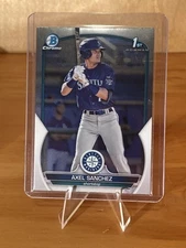  2023 Bowman Chrome Axel Sanchez #BCP-73 1st Bowman Seattle Mariners 