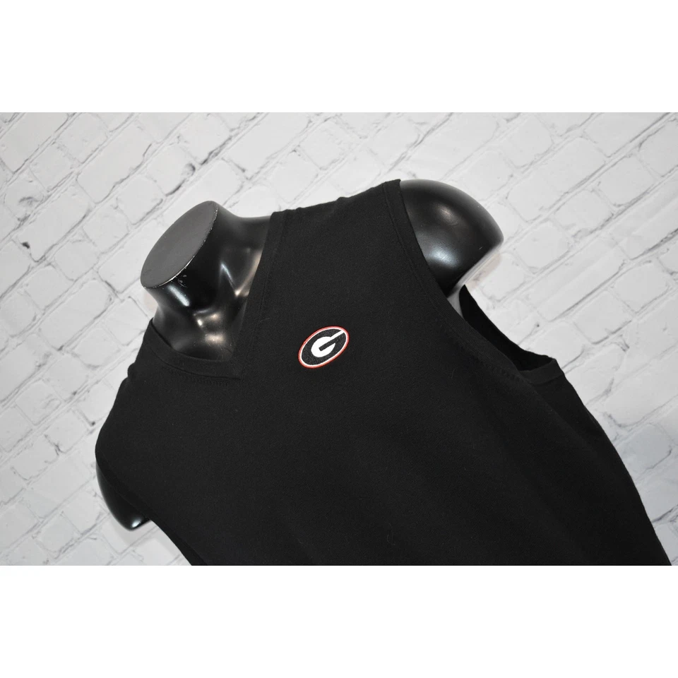 Chaleco Suéter Cutter & Buck University Georgia Para Hombre Talla XL Dawgs UGA Bulldogs Foto 3 de 4