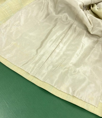 BURBERRY 7% & 500 23:59 on the 18th Linen Blend Check Pattern Tailored - Picture 6 of 8