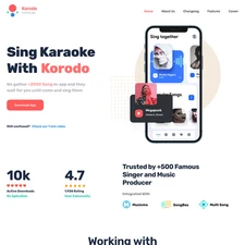 App Page Website Design with Free VPS Web Hosting and Installation