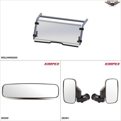 Direction2 Tilt Kit Windshield/mirrors - Kit #10192