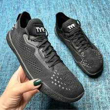 TYR DropZero Barefoot Trainers in Black Size Men's 8 or Women's 9.5 Sneakers