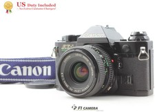  Near MINT Canon AE-1 Program Black 35mm Film Camera NFD 28mm f2.8 Lens JAPAN