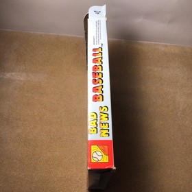 Tecmo Bad News Baseball Nintendo NES 1990 Multiplayer Original Box Sleeve 