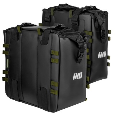 Motorcycle Side Bags 22L & 38L Waterproof, Soft Bags - Schnorr for BMW F 800 GS