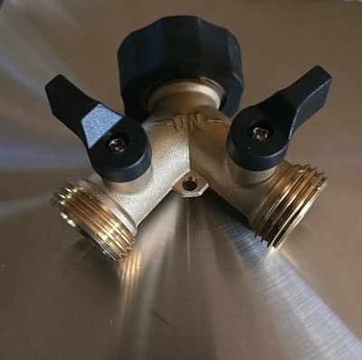 Brass 2 -Way Restricted -Flow Water Shut-Off