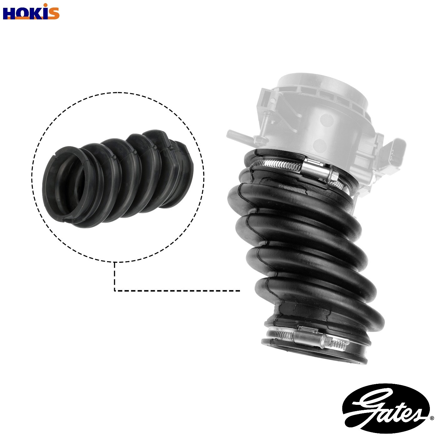 4x ✅Fits GATES GATANTK1070 Hose, air supply GATANTK1070 Intercooler ⭐UK Seller⭐ - Image 12