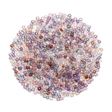 2000Pcs Glass Seed Beads 2mm Mini Glass Seed Spacer Bead Mixed Colors