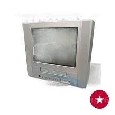 TOSHIBA CRT TV Television For Parts or Not Working Video Input Tested Japan Junk