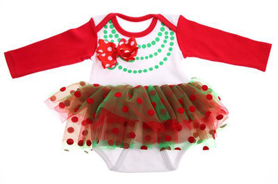 Baby Ganz Christmas TuTu Diaper Shirt # EX21102