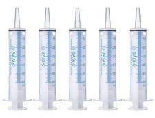 BASIK 60ml Enteral Feeding Syringe Cath Tip 60cc Silicone O-ring Tu... Fast Ship