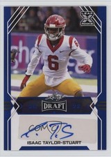 2022 Leaf Draft Blue Isaac Taylor-Stuart #BA-ITS Auto 8d2