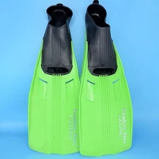 Dolfino Comfort Flex Flippers Fins Swimming Diving Snorkeling Sz 8-9 42-43 Italy