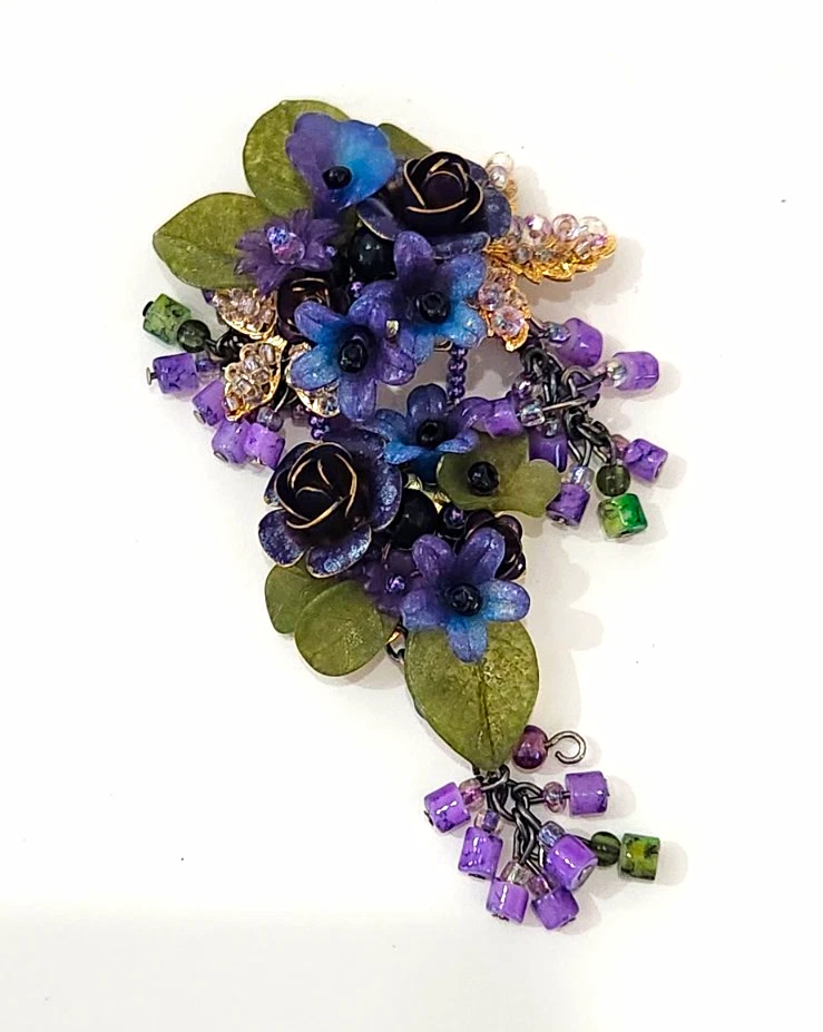 Purple Fashion Pins & Brooches for sale | eBay