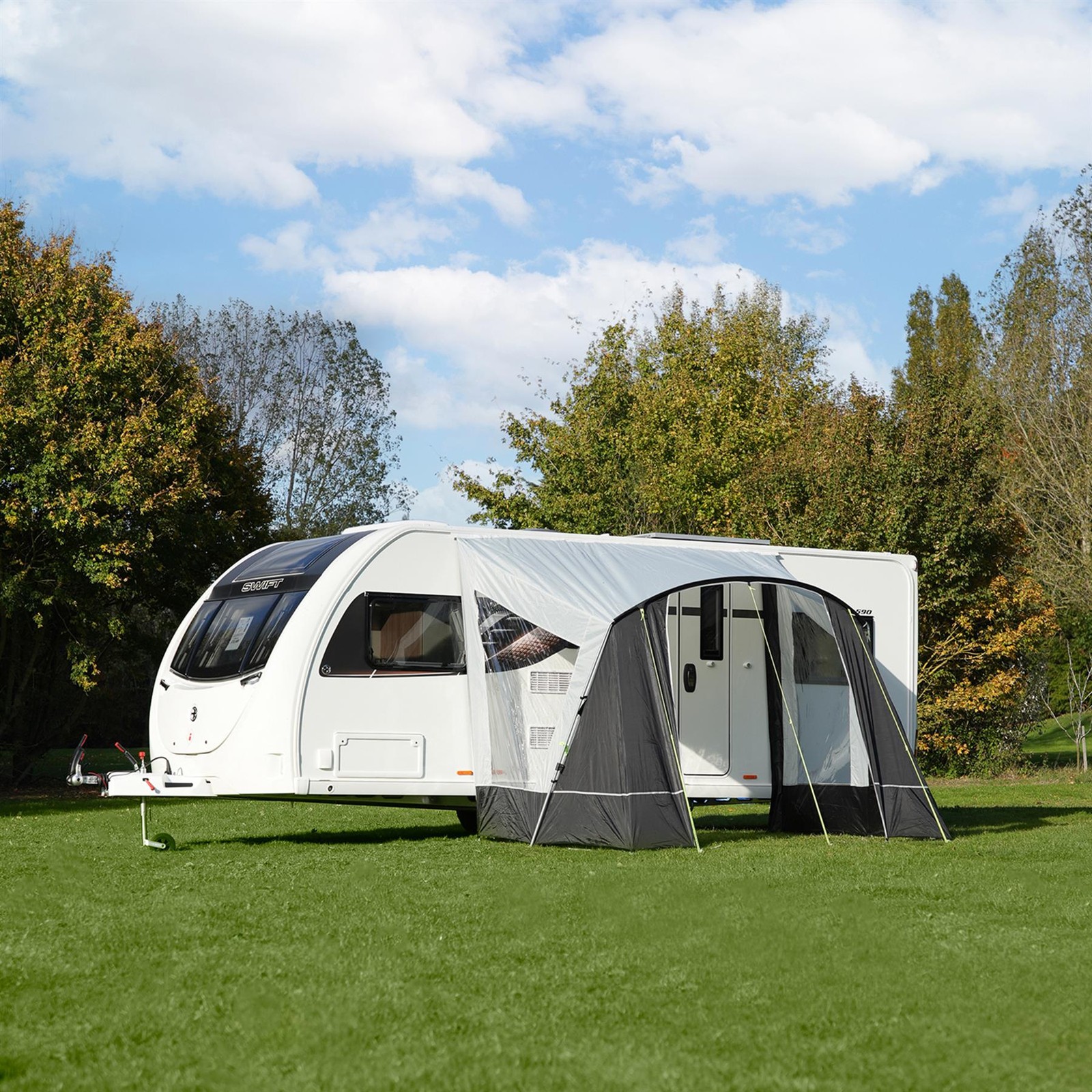 LEISUREWIZE HELIOS 320 SUNSHADE SUN CANOPY CARAVAN SHELTER CAMPING