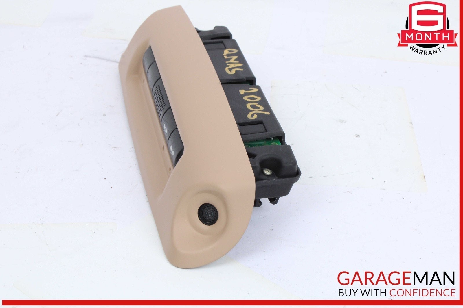 03-10 Maserati Quattroporte M139 Tow Alarm Control Overhead Console Switch OEM