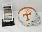 PEYTON MANNING signed TENNESSEE VOLUNTEERS mini helmet JSA COA COLTS BRONCOS