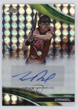 2025 Topps Chrome Auto I Geometric Refractor Taro Daniel #CA-TDL Auto 17uv