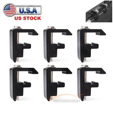 6pcs Track System Mounting Clamp For Toyota Tacomatundra Truck Capcamper Shell
