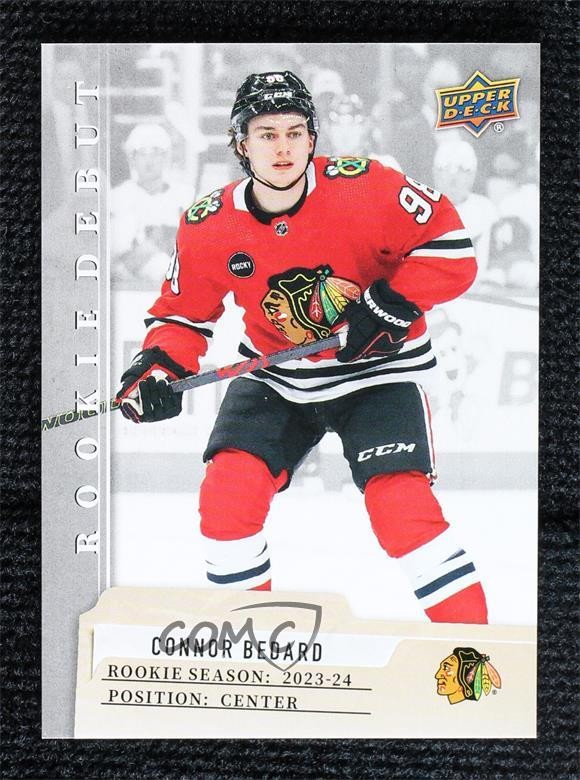 2023-24 Upper Deck UD Rookie Debut Connor Bedard #1 RC