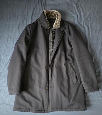 Felix W. Mantel Kurzmantel mit Innenjacke Dunkelblau 54 - XL