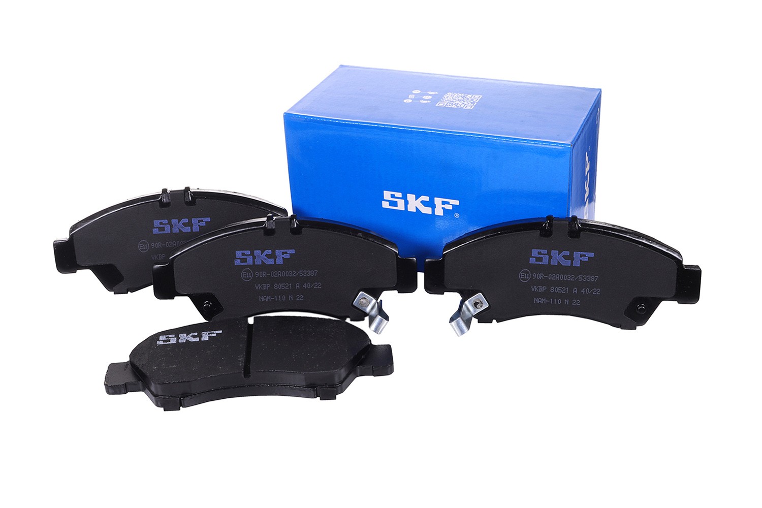 SKF VKBP80521A Bremsbelagsatz für Scheibenbremse Bremsbelagsatz für Honda - Bild 3