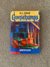 Very Good+ Unnumbered Actual 1st print Goosebumps #3 Monster Blood ~ R.L. Stine