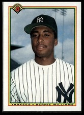 1990 Bowman Bernie Williams #439 New York Yankees